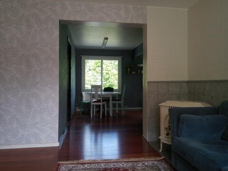 Spiseplass på kjøkkenet